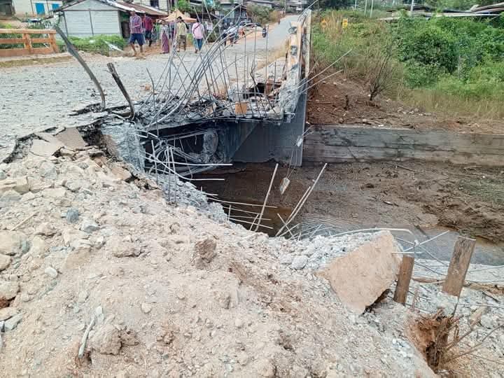 ကျောက်ဂူမှာ စစ်ကောင်စီနဲ့ ဒေသကာကွယ်ရေးတပ်တို့ တိုက်ပွဲဖြစ်၊စစ်ကောင်စီဖက်လေကြောင်း သုံးတိုက်ခိုက်နေ ဟုဆို 