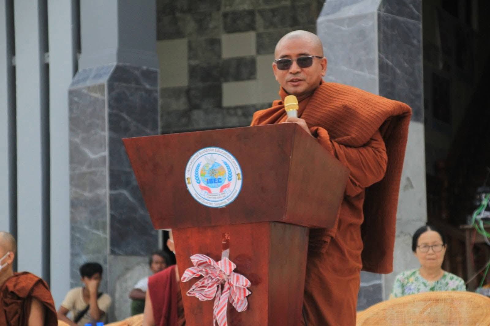 စစ်ပွဲတွေအစား ငြိမ်းချမ်းရေး ဆွေးနွေးချိန်တန်ပြီဟု စတော့ဟုမ်းကမ္ဘာ့ငြိမ်းချမ်းရေးဆုရှင် IBEC ဆရာတော်က မေတ္တာရပ်ခံ