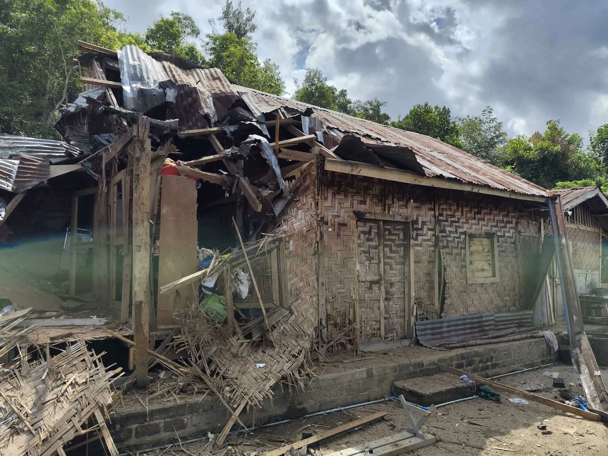 သျှမ်းမြောက်ရှိ မိုင်းငေါ့မြိုကို စစ်တပ်ဗုံးကြဲ လူထိခိုက်သေဆုံးမှုရှိ