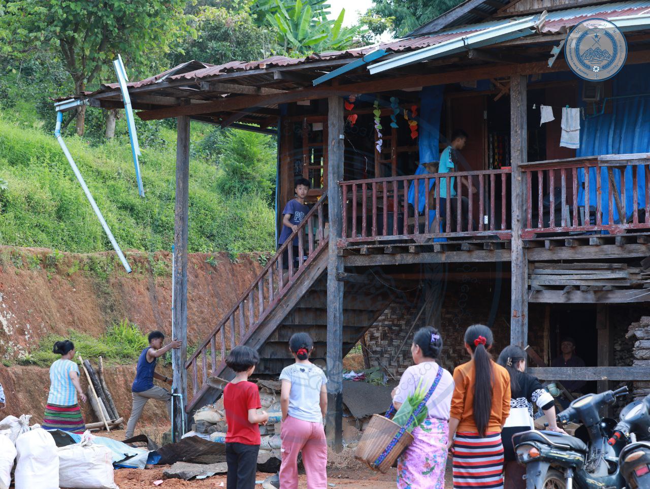 နမ့်ဆန်မြို့နယ်ရှိ အုမ်းစွမ်ကျေးရွာ လေကြောင်းတိုက်ခိုက်ခံရ အရပ်သား ၁ ဦး သေဆုံးပြီး ၅ ဦးဒဏ်ရာရ