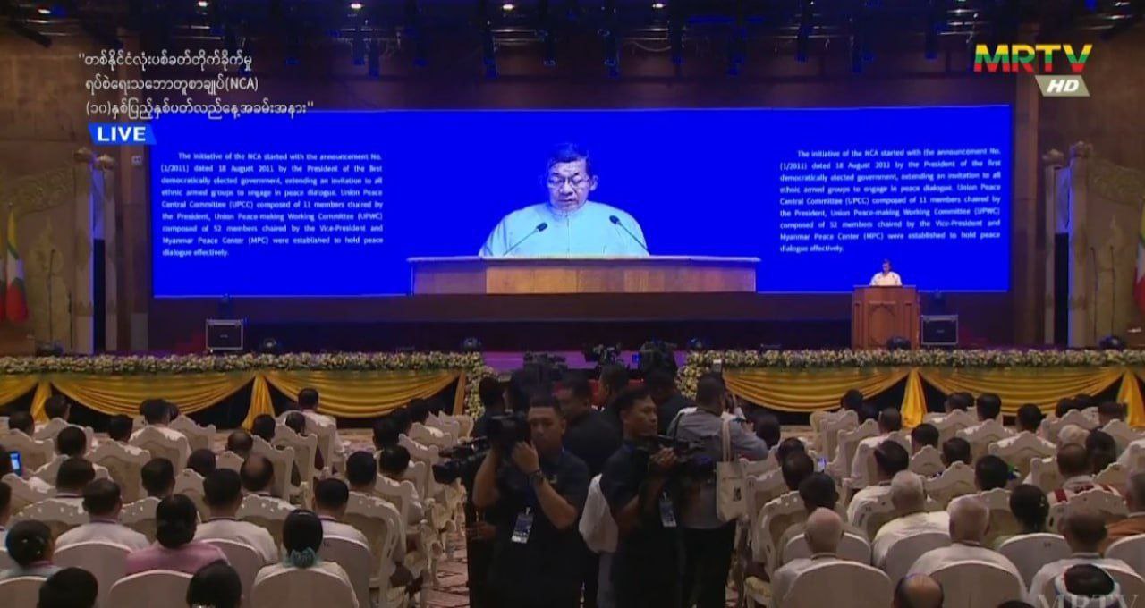 အကြောင်းအမျိုးမျိုးကြောင့် နိုင်ငံတဝန်းလုံး ရွေးကောက်ပွဲအပြည့်အဝ မကျင်းပနိုင်ဘူးလို့ စစ်ခေါင်းဆောင် ဝန်ခံပြောကြား