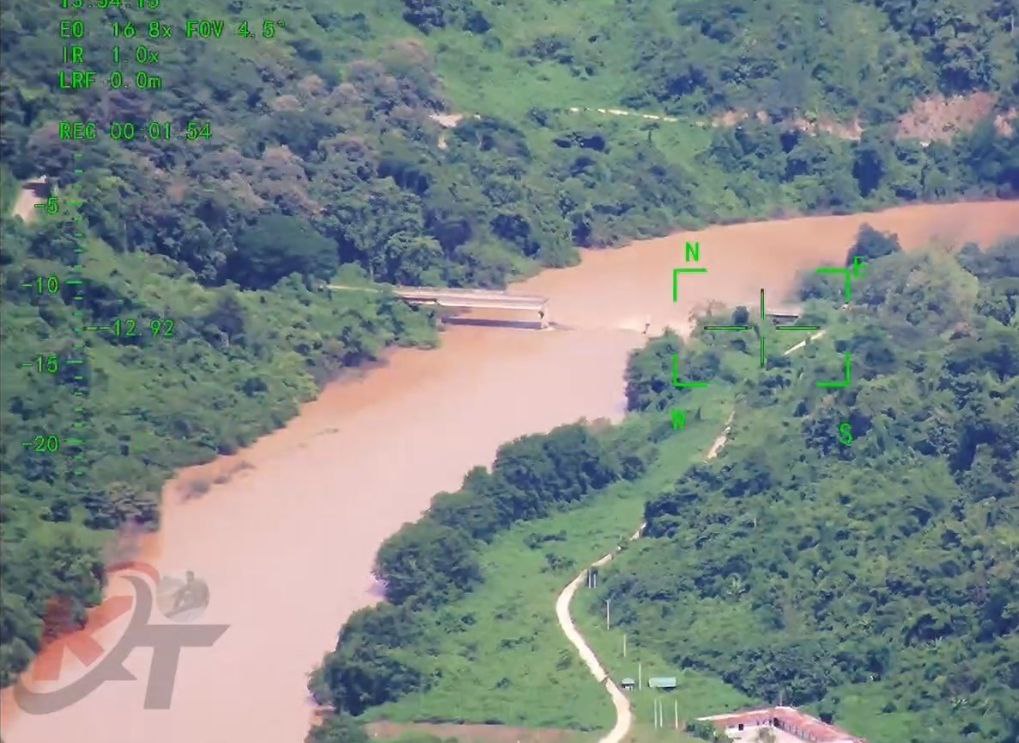 သီပေါ-နမ္မတူ ကားလမ်းပေါ်ရှိ မိုးတေတံတား မိုင်းခွဲဖျက်ဆီးခံရ