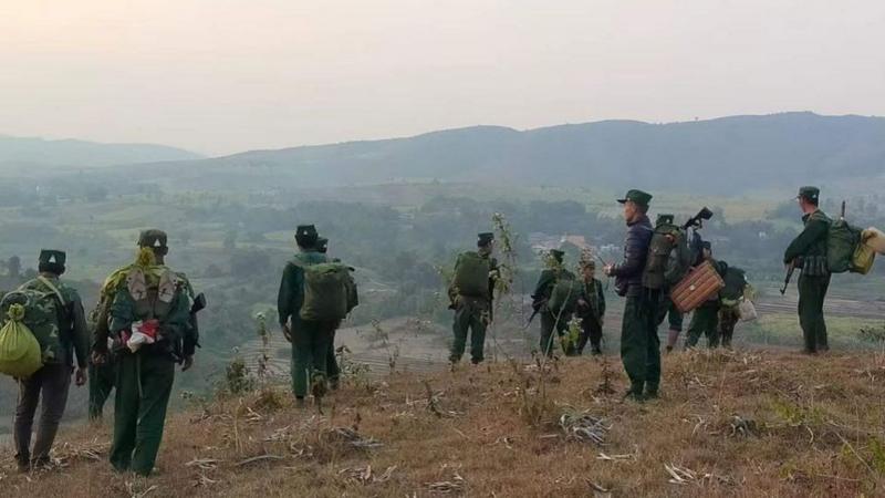 ကျောက်မဲမြို့နယ်မှာ စစ်ကော်မရှင်တပ်နဲ့ SSPP/SSA တို့ ထိတွေ့ ‌တိုက်ပွဲပြင်းထန်