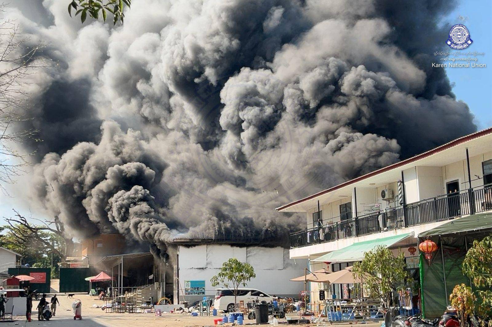 မင်းလက်ပံရှိ Shunda Park ငွေလိမ်ခြံဝင်းကို KNU ချိတ်ပိတ်သိမ်းလိုက်ပြီး အဆင့်မြင့် ပညာရေး ပုရဝုဏ်အဖြစ် အသုံးပြုရန် ရည်ရွယ်ထား