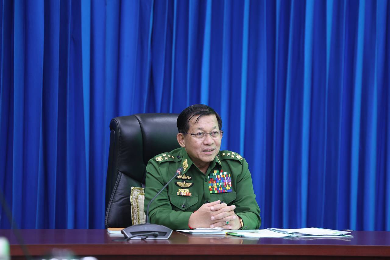 ကာ/လုံအမိန့်နဲ့ ပြည်ထောင်စုအတိုင်ပင်ခံကောင်စီဥပဒေပြဋ္ဌာန်း အစိုးရသစ်အလွန် စစ်ခေါင်းဆောင် မင်းအောင်လှိုင် အာဏာဆက်ယူမယ့်သဘောရှိ