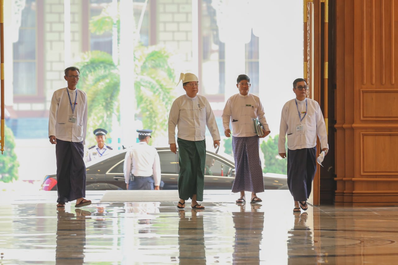 ကာ/လုံအမှုဆောင်ချုပ် ဦးအောင်လင်းဒွေး အမျိုးသားလွှတ်တော်ဥက္ကဋ္ဌ ဖြစ်လာ