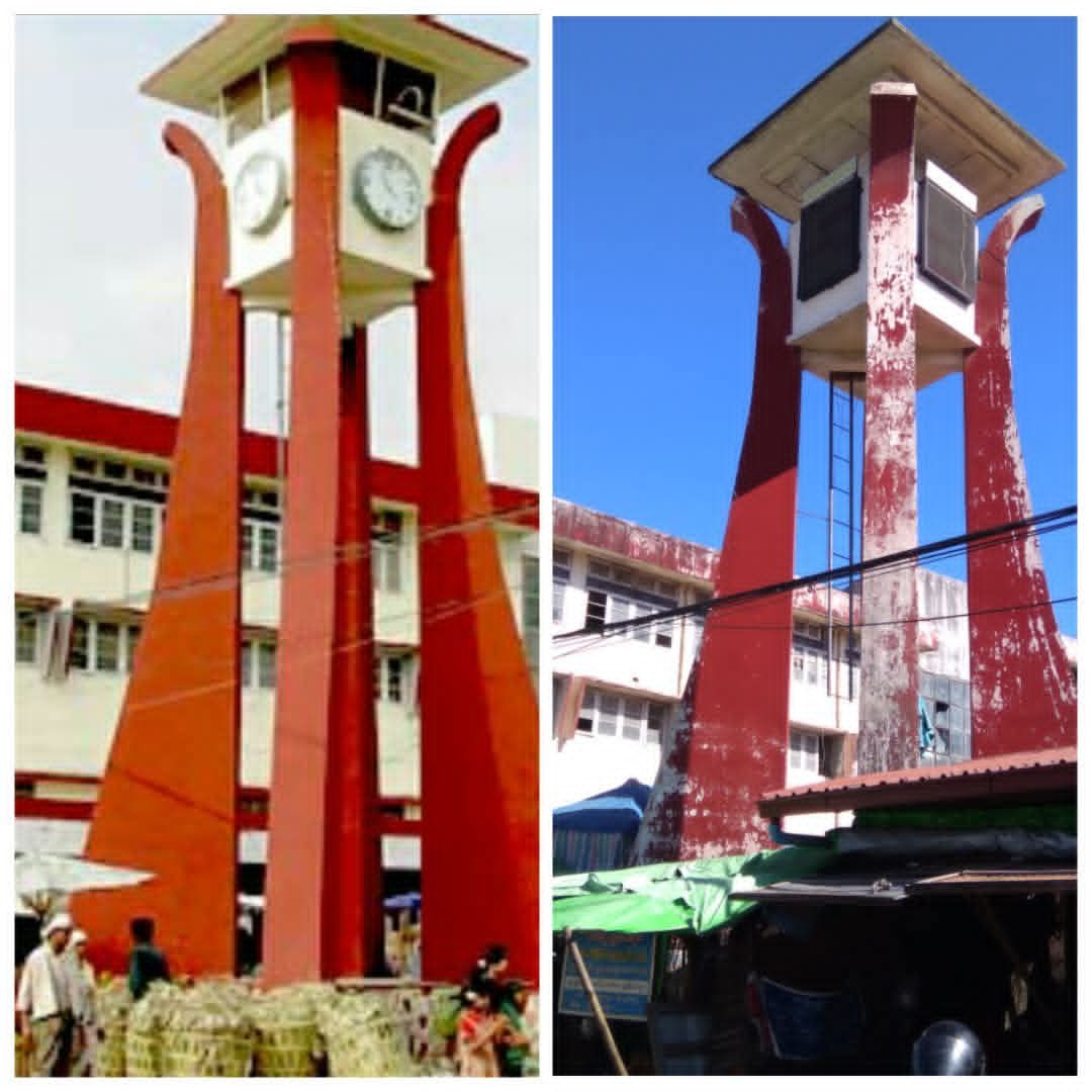 တောင်ကြီးမြို့ နာရီစင်ညဈေးနေရာ ကားပါကင် ၇ ထပ် အဆောက်အဦး ဆောက်လုပ်ရန် စည်ပင်နှင့် သီဟဖွံ့ဖြိုးတိုး တက်ရေးကုမ္ပဏီတို့ စာချုပ်ချုပ်ဆို