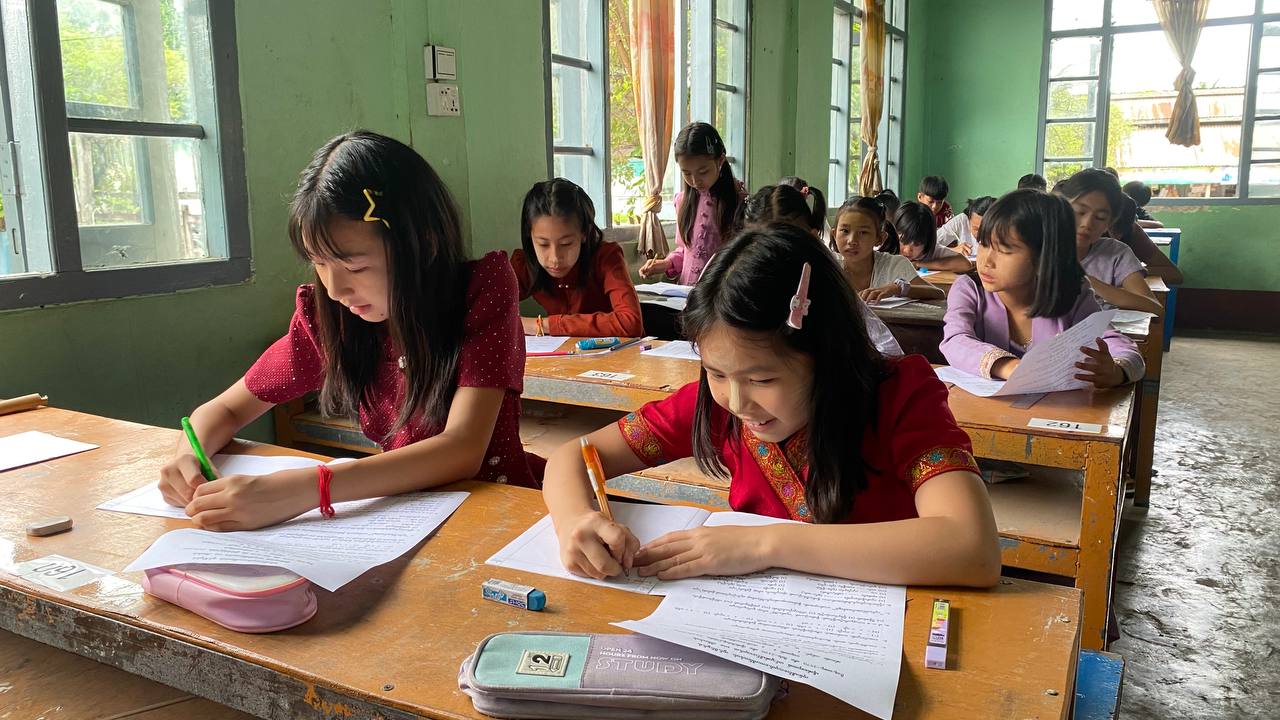 မောက်မယ်မြို့မှာ သျှမ်းစာပေသင်တန်း တက်ရောက်သင်ကြားသူ ယခင်နှစ်တွေထက် ၂ ဆပိုများလာ
