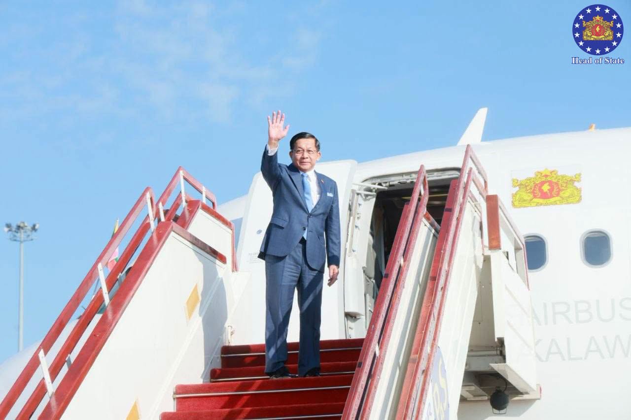 အာဏာသိမ်း စစ်ခေါင်းဆောင် ရဲ့ မလေးရှားခရီးစဥ် ယနေ့စတင်